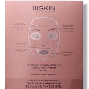 111Skin Rose Gold Brightening Face Mask, Set of 5